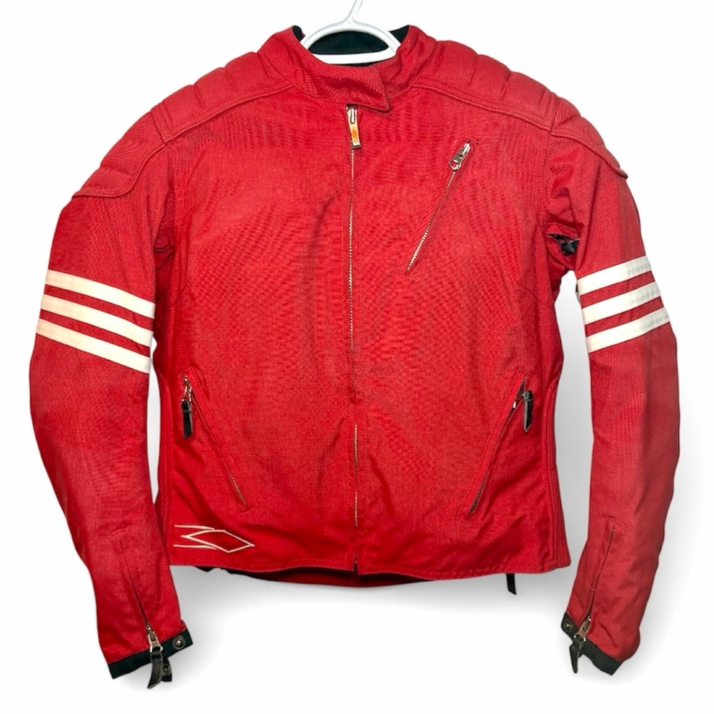 Power Trip Women’s Removable Armour Motorcycle Jacket With Zip Out Liner SM